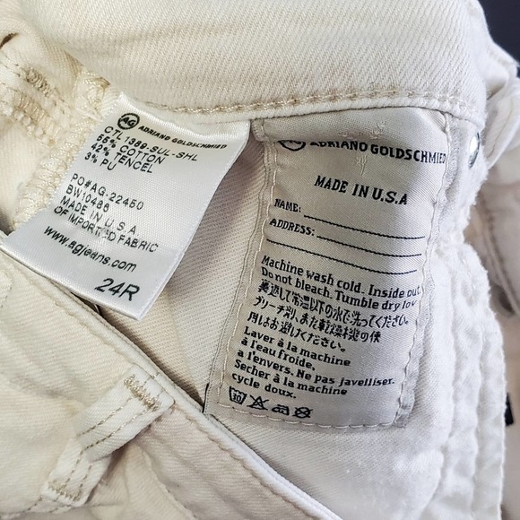 AG Adriano Goldschmied The Legging Ankle Super Skinny Ankle Jeans Size 24 - Picture 9 of 13